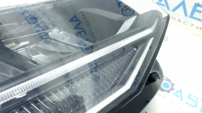 Right front headlight assembly for VW Tiguan 22-24 LED, sand, chipped