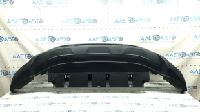 VW Tiguan 22-24 front bumper lip, structure, under parking sensors, scratches, scuffed