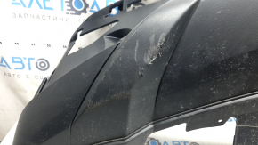 VW Tiguan 22-24 front bumper lip, structure, under parking sensors, scratches, scuffed