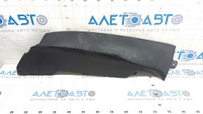 Left rear seat side panel for Audi A4 B8 13-16, black leather