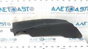Right rear seat side panel for Audi A4 B8 13-16, black leather