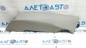 Left rear seat side panel for Audi A4 B8 13-16, gray leather