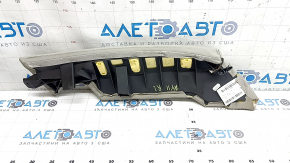 Left rear seat side panel for Audi A4 B8 13-16, gray leather