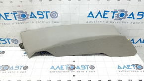 Right rear seat side bolster for Audi A4 B8 13-16, gray leather