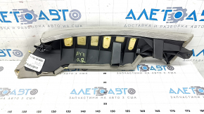 Right rear seat side bolster for Audi A4 B8 13-16, gray leather