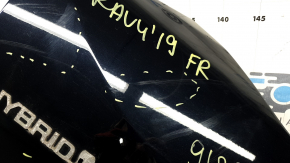 Front right fender Toyota Rav4 19-24 black 218, scuffs, scratches