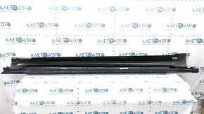 A set of illuminated door sills for a BMW 7 G12 16-22, M-Sport, worn, scratched, after repair