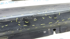 A set of illuminated door sills for a BMW 7 G12 16-22, M-Sport, worn, scratched, after repair