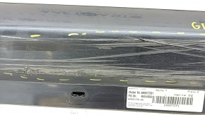 A set of illuminated door sills for a BMW 7 G12 16-22, M-Sport, worn, scratched, after repair