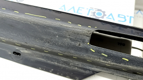 A set of illuminated door sills for a BMW 7 G12 16-22, M-Sport, worn, scratched, after repair