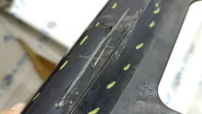 A set of illuminated door sills for a BMW 7 G12 16-22, M-Sport, worn, scratched, after repair