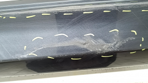 A set of illuminated door sills for a BMW 7 G12 16-22, M-Sport, worn, scratched, after repair