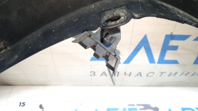 Rear left fender arch trim for Toyota Rav4 19-24 on the body, structure
