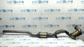 VW Tiguan 18-24 AWD exhaust pipe with catalytic converter, type 2, with bracket