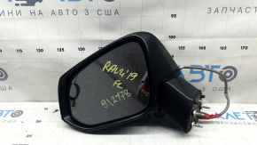 Left side mirror assembly for Toyota Rav4 19-25 3-pin, structure