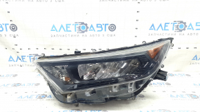 Left front headlight for Toyota Rav4 19-21 reflector, chrome, Japan built