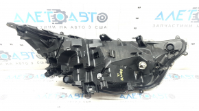 Left front headlight for Toyota Rav4 19-21 reflector, chrome, Japan built
