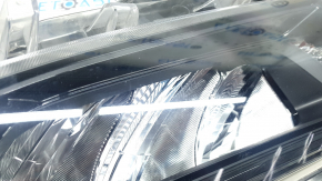 Left front headlight for Toyota Rav4 19-21 reflector, chrome, Japan built