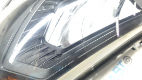 Left front headlight for Toyota Rav4 19-21 reflector, chrome, Japan built