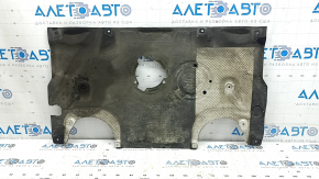 BMW 7 G11 G12 16-22 rear engine guard, tears, missing fragment