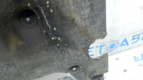 BMW 7 G11 G12 16-22 rear engine guard, tears, missing fragment