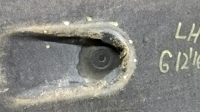 Left underbody protection for BMW 7 G12 16-22, torn and dented