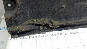 Left underbody protection for BMW 7 G12 16-22, torn and dented