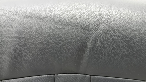 Rear seat cushion for BMW 7 G11 G12 16-22, black leather, heated, wrinkled