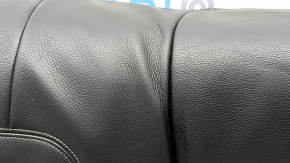 Rear seat cushion for BMW 7 G11 G12 16-22, black leather, heated, wrinkled
