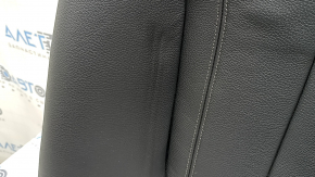 Backrest of the rear row of seats with armrest BMW 7 G11 G12 16-22 black leather with heating, dented