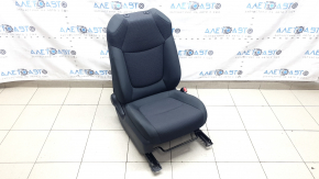 Passenger seat Toyota Rav4 19-25 without airbag, mechanical, cloth, black, worn, needs cleaning