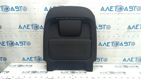 Rear passenger seat trim for BMW 7 Series G11 G12 16-19, black, backlit, scratches
