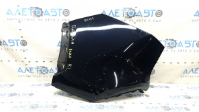 Left rear bumper, bare, Toyota Rav4 19-24, black, 218, scratches