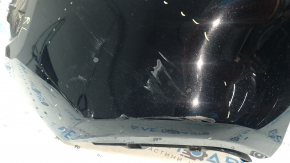 Left rear bumper, bare, Toyota Rav4 19-24, black, 218, scratches
