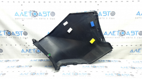 Left rear bumper, bare, Toyota Rav4 19-24, black, 218, scratches