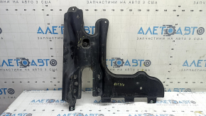 Rear left underbody protection for VW Tiguan 18-24 AWD, cracked, dented