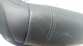 Driver's seat cushion upholstery BMW 7 G11 G12 16-19 black leather, heated