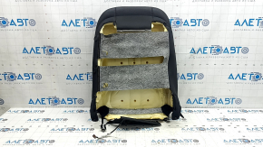 BMW 7 G11 G12 16-19 passenger seat backrest upholstery, black leather, heated