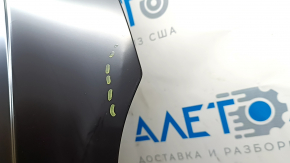 The bare hood of the Hyundai Elantra AD 19-20 steel, creased