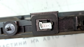 BMW 7 G11 G12 16-19 trunk lid number plate light bar with handle, for camera, broken fasteners
