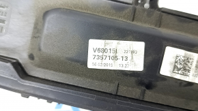 BMW 7 G11 G12 16-19 trunk lid number plate light bar with handle, for camera, broken fasteners