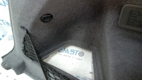 Left arch trim for a 19-23 Porsche Cayenne, gray, with cigarette lighter, without cover, scratches