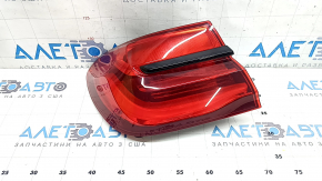BMW 7 G11 G12 16-19 wing outer left light with molding, gloss black