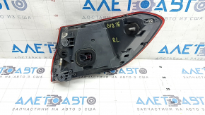 BMW 7 G11 G12 16-19 wing outer left light with molding, gloss black