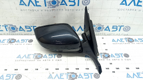 Right side mirror BMW 7 G11 G12 16-22, 9 pins, black, bottom black gloss, turn signal, camera, BSM, scratches, chips