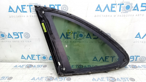 Rear right window with blind glass for Porsche Cayenne 958 11-14 with molding, torn seal