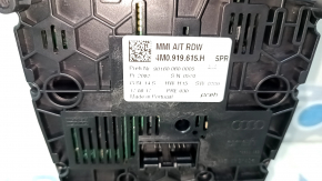 The MMI control panel of the Audi Q7 16-18 does not open the display