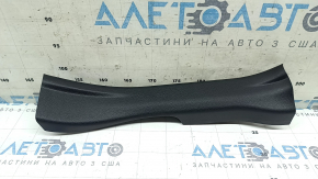 Rear left door sill trim for Toyota Rav4 19-25 hybrid, black, scratches