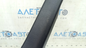 Front right door sill trim for Toyota Rav4 19-24, black, worn