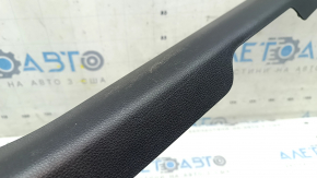 Front right door sill trim for Toyota Rav4 19-24, black, worn